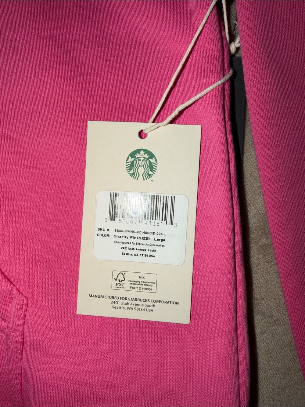 Women's Pink Hoodie